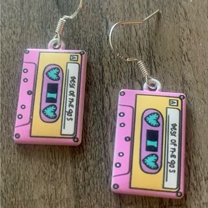 Cassette earrings! 4 styles to choose from!!